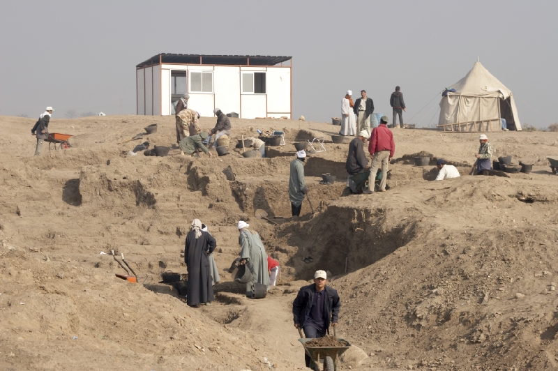 Excavations in the central part of Kom Tuman